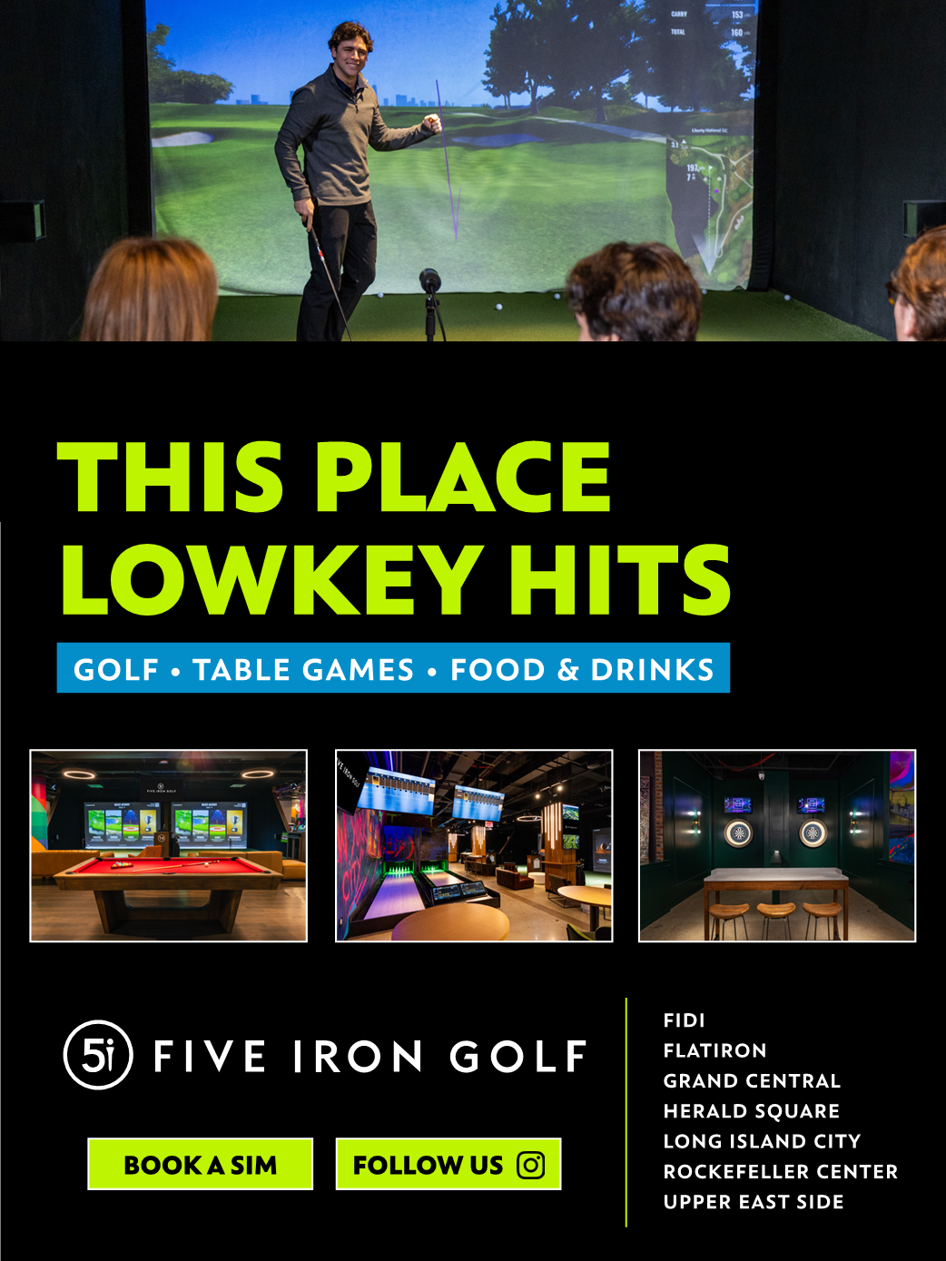 Five Iron Golf ad