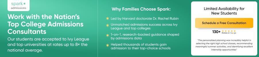 Spark Admissions For Stuyvesant Families ad